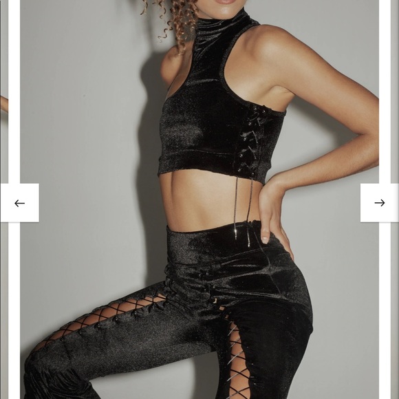 Amor Mia Asimetria Top and Pants Set - Picture 2 of 14